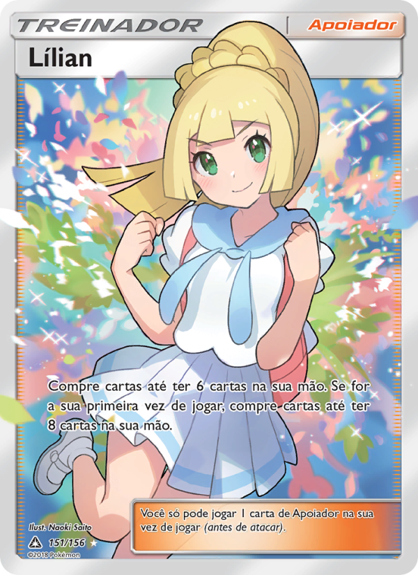 Lílian 151 — Ultra Prisma (Portuguese Pokémon TCG card)