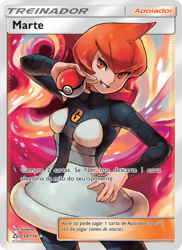 Marte 154 — Ultra Prisma (Portuguese Pokémon TCG card)