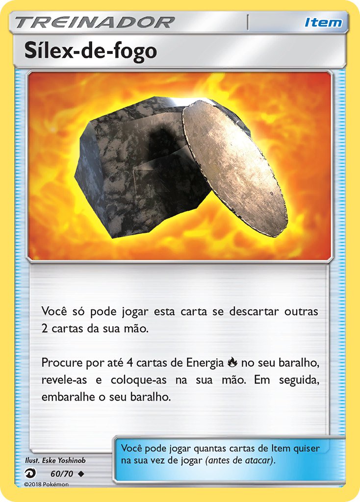 Sílex-de-fogo 60 — Majestät Der Drachen (Portuguese Pokémon TCG card)