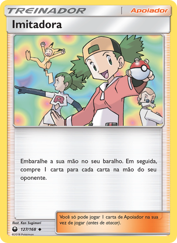 Imitadora 127 — Tempestade Celestial (Portuguese Pokémon TCG card)