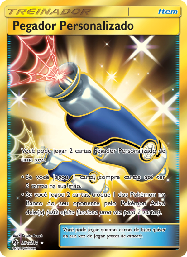 Pegador Personalizado 231 — Trovões Perdidos (Portuguese Pokémon TCG card)