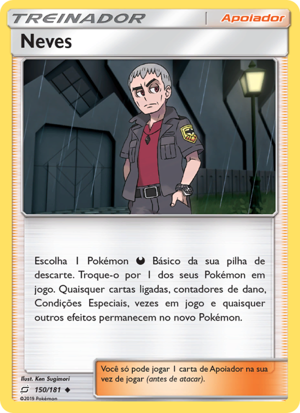 Neves 150 — União de Aliados (Portuguese Pokémon TCG card)