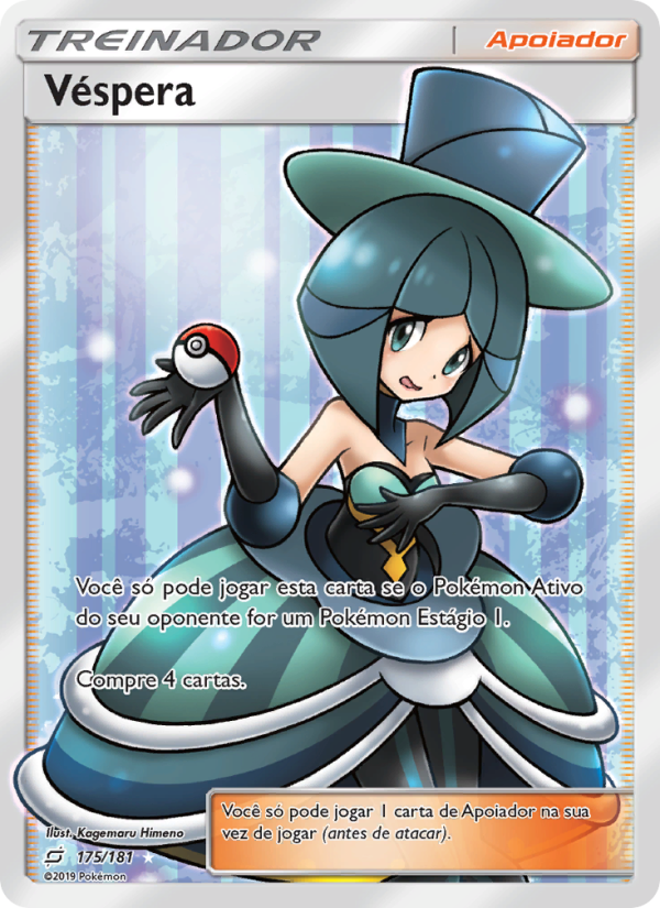 Véspera 175 — União de Aliados (Portuguese Pokémon TCG card)