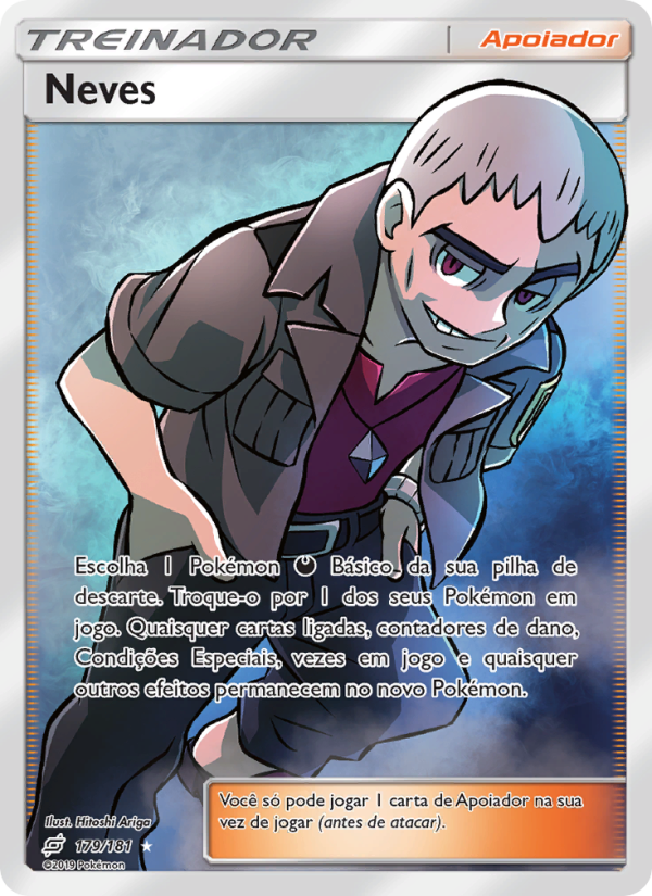 Neves 179 — União de Aliados (Portuguese Pokémon TCG card)