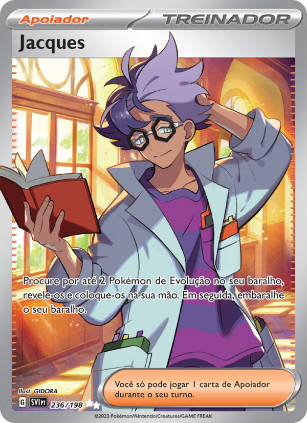 Jacques 236 — Scarlet & Violet (Portuguese Pokémon TCG card)