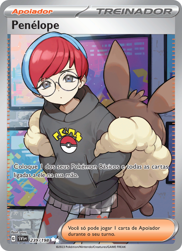 Penélope 239 — Scarlet & Violet (Portuguese Pokémon TCG card)