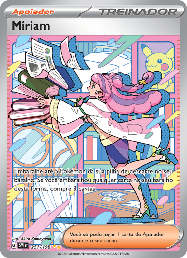 Miriam 251 — Escarlate e Violeta (Portuguese Pokémon TCG card)