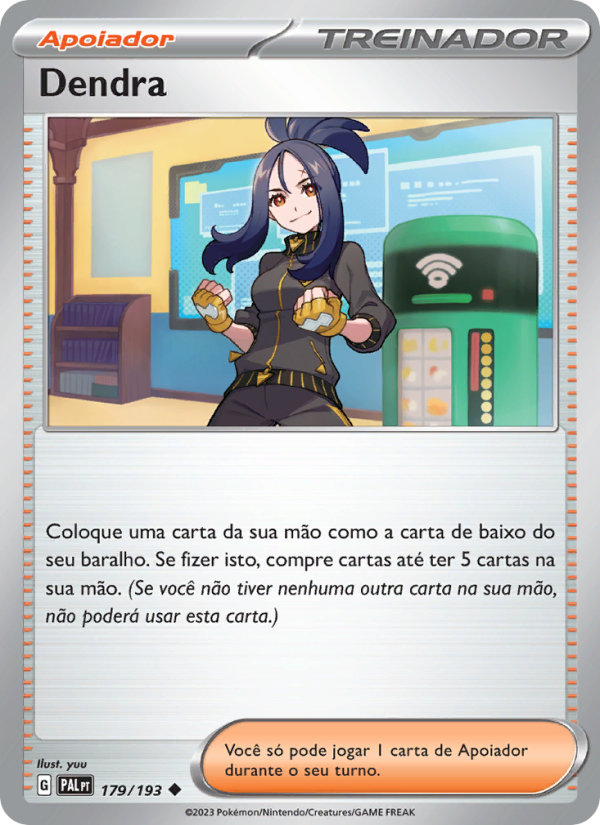 Dendra 179 — Evoluções em Paldea (Portuguese Pokémon TCG card)