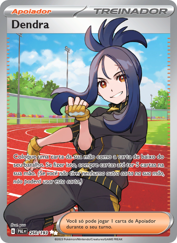 Dendra 250 — Paldea Evolved (Portuguese Pokémon TCG card)