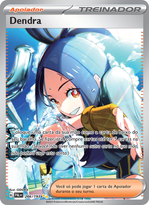 Dendra 266 — Evoluções em Paldea (Portuguese Pokémon TCG card)