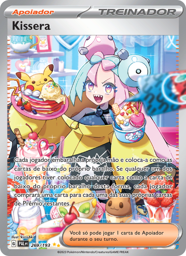 Kissera 269 — Evoluções em Paldea (Portuguese Pokémon TCG card)