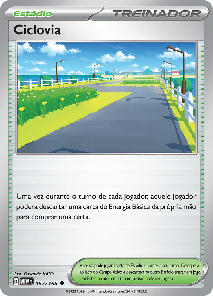 Ciclovia 157 — 151 (Portuguese Pokémon TCG card)