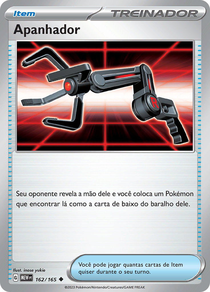 Apanhador 162 — 151 (Portuguese Pokémon TCG card)