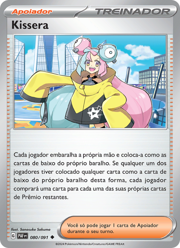 Kissera 080 — Paldeas Schicksale (Portuguese Pokémon TCG card)
