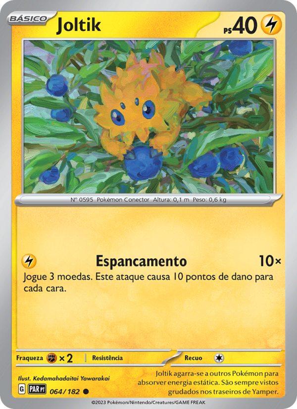 Joltik 064 — Fenda Paradoxal (Portuguese Pokémon TCG card)