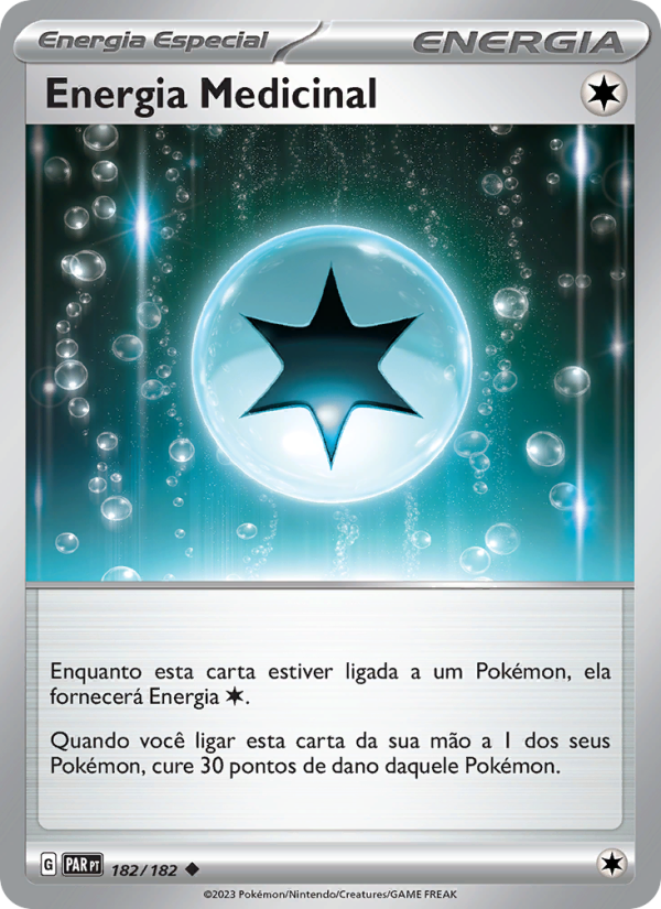 Energia Medicinal 182 — Fenda Paradoxal (Portuguese Pokémon TCG card)