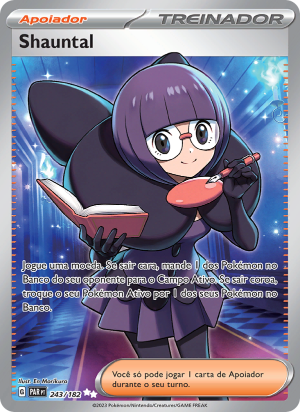 Shauntal 243 — Fenda Paradoxal (Portuguese Pokémon TCG card)
