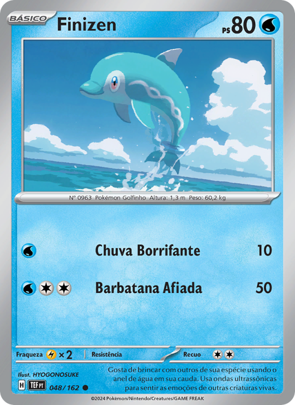Finizen 048 — Temporal Forces (Portuguese Pokémon TCG card)