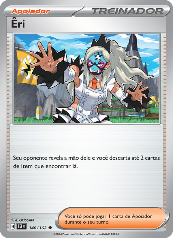 Êri 146 — Temporal Forces (Portuguese Pokémon TCG card)
