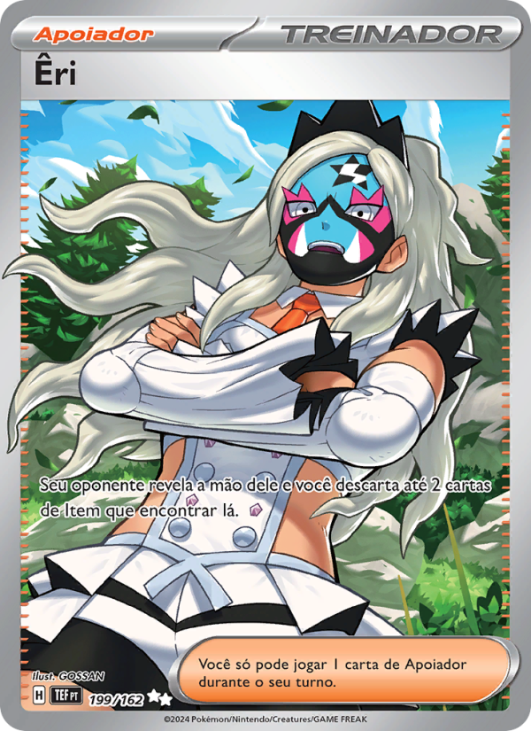 Êri 199 — Temporal Forces (Portuguese Pokémon TCG card)