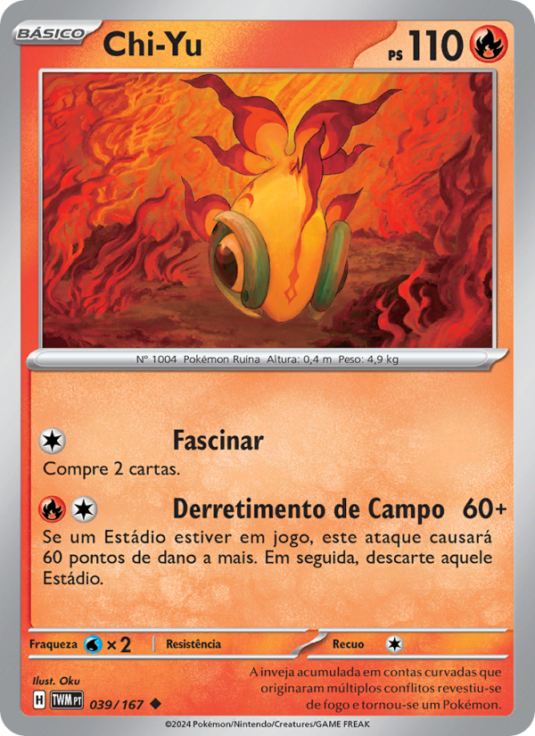 Chi-Yu 039 — Máscaras do Crepúsculo (Portuguese Pokémon TCG card)