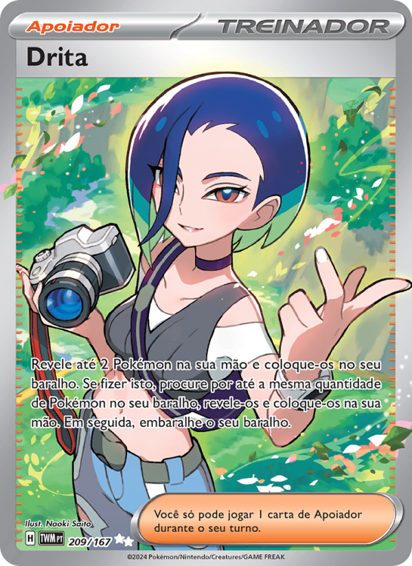 Drita 209 — Máscaras do Crepúsculo (Portuguese Pokémon TCG card)