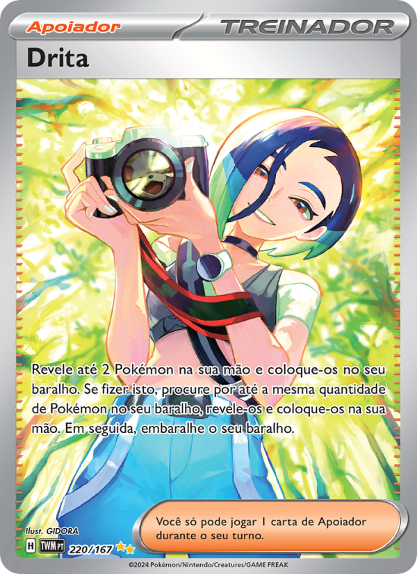 Drita 220 — Twilight Masquerade (Portuguese Pokémon TCG card)