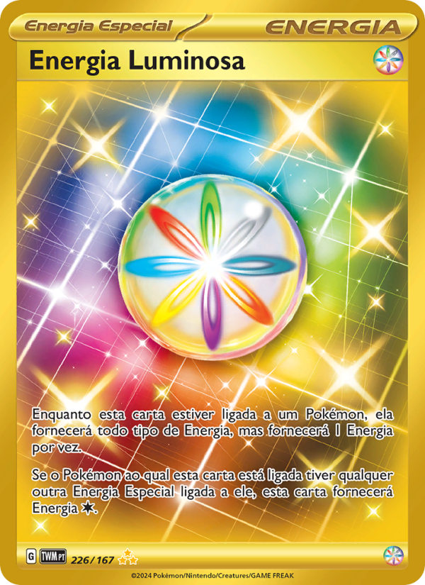 Energia Luminosa 226 — Máscaras do Crepúsculo (Portuguese Pokémon TCG card)