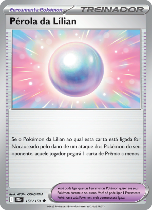 Pérola da Lílian 151 — Amigos de Jornada (Portuguese Pokémon TCG card)