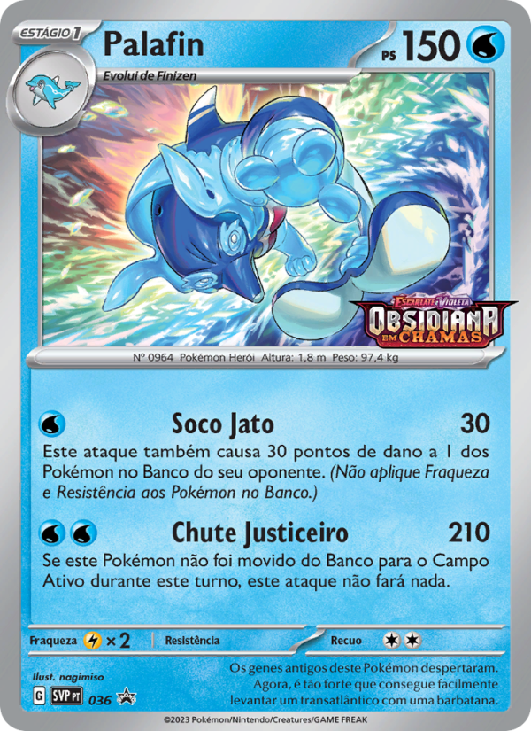 Palafin 036 — SVP Black Star Promos (Portuguese Pokémon TCG card)