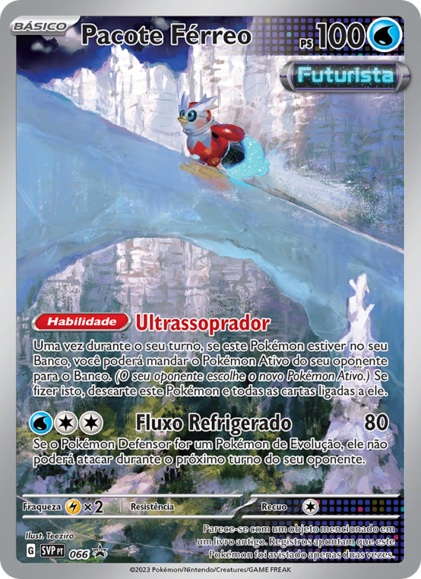 Pacote Férreo 066 — SVP Black Star Promos (Portuguese Pokémon TCG card)