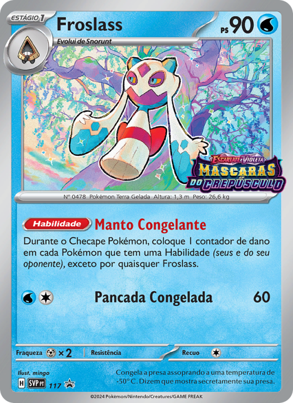 Froslass 117 — SVP Black Star Promos (Portuguese Pokémon TCG card)