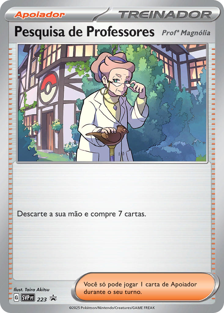 Pesquisa de Professores 223 — SVP Black Star Promos (Portuguese Pokémon TCG card)