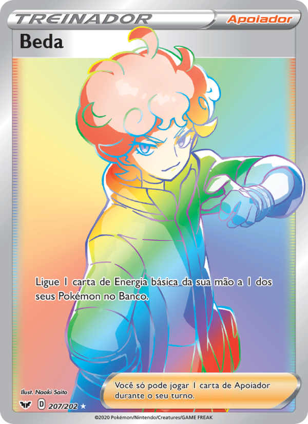 Beda 207 — Espada e Escudo (Portuguese Pokémon TCG card)