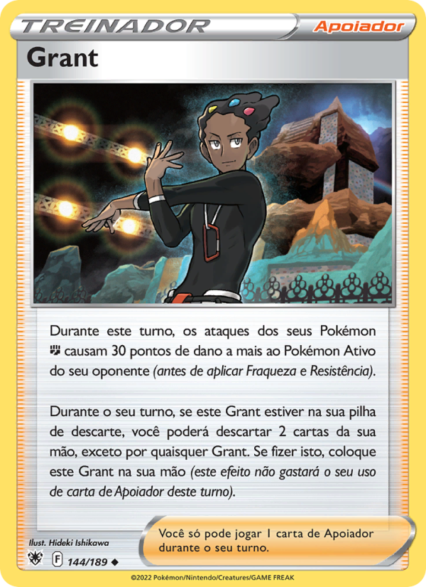 Grant 144 — Estrelas Radiantes (Portuguese Pokémon TCG card)