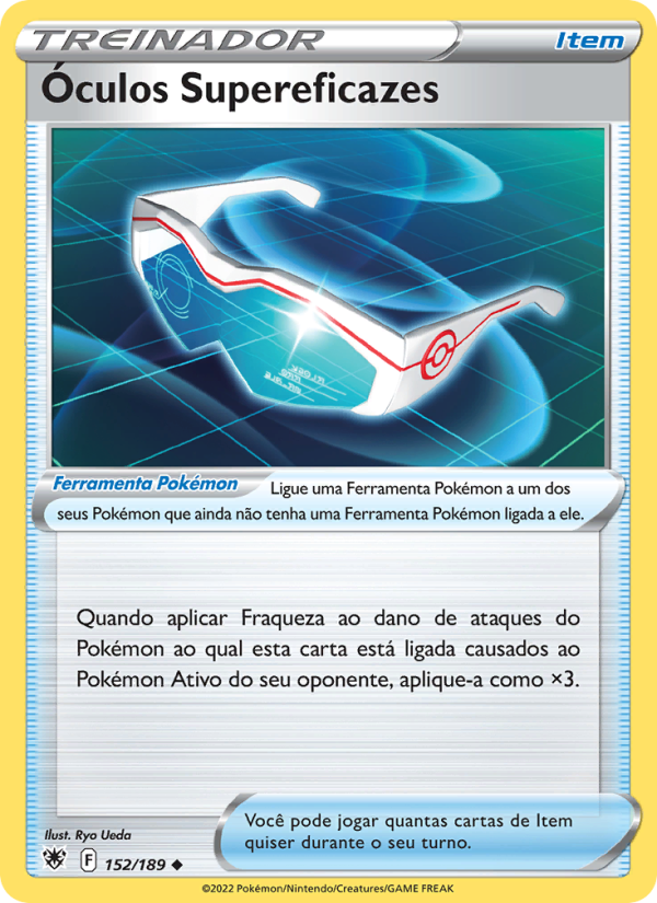Óculos Supereficazes 152 — Estrelas Radiantes (Portuguese Pokémon TCG card)