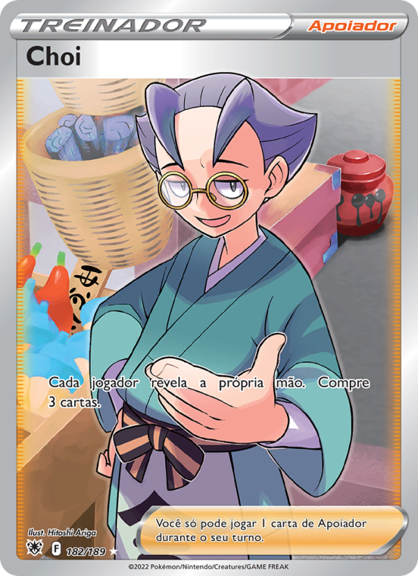 Choi 182 — Estrelas Radiantes (Portuguese Pokémon TCG card)