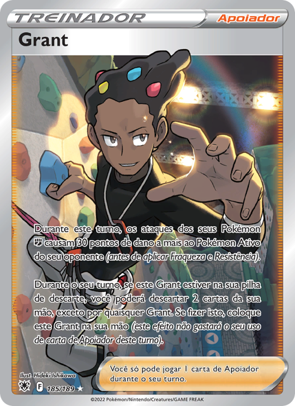 Grant 185 — Estrelas Radiantes (Portuguese Pokémon TCG card)