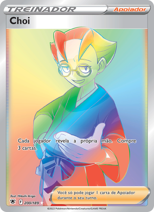 Choi 200 — Estrelas Radiantes (Portuguese Pokémon TCG card)