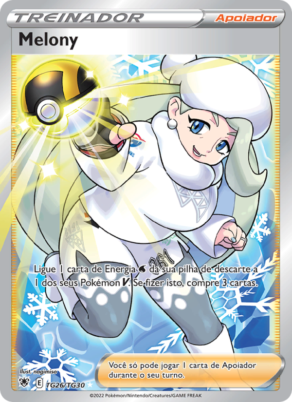 Melony TG26 — Estrelas Radiantes (Portuguese Pokémon TCG card)