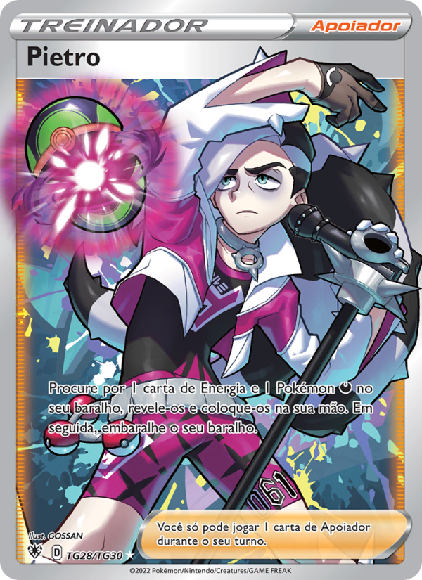 Pietro TG28 — Astral Radiance (Portuguese Pokémon TCG card)