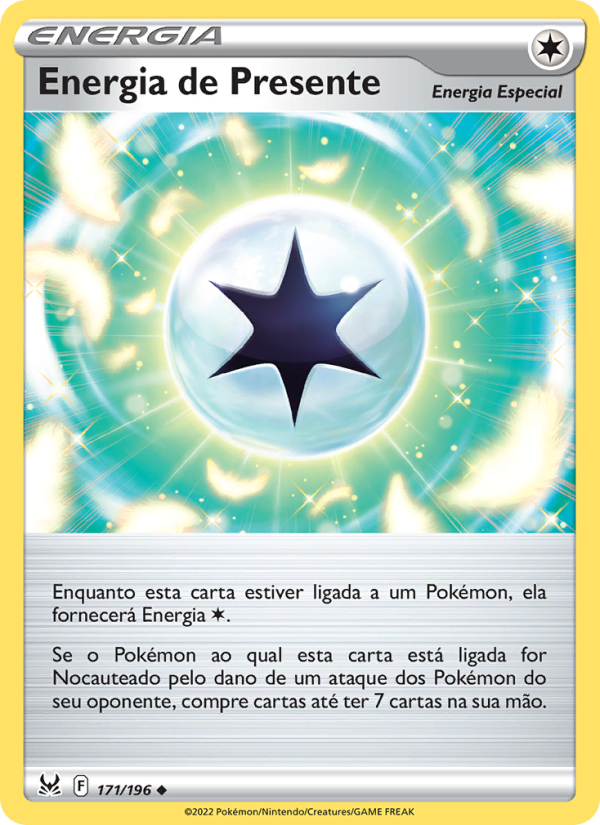 Energia de Presente 171 — Origem Perdida (Portuguese Pokémon TCG card)
