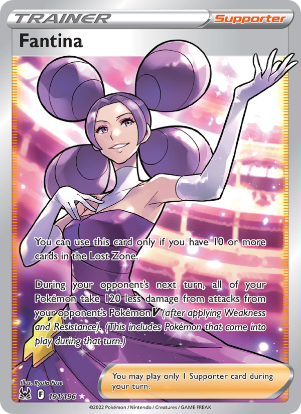 Fantina 191 — Origem Perdida (Portuguese Pokémon TCG card)