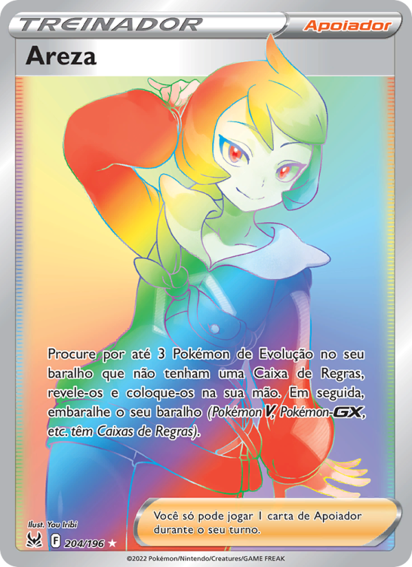 Areza 204 — Origem Perdida (Portuguese Pokémon TCG card)