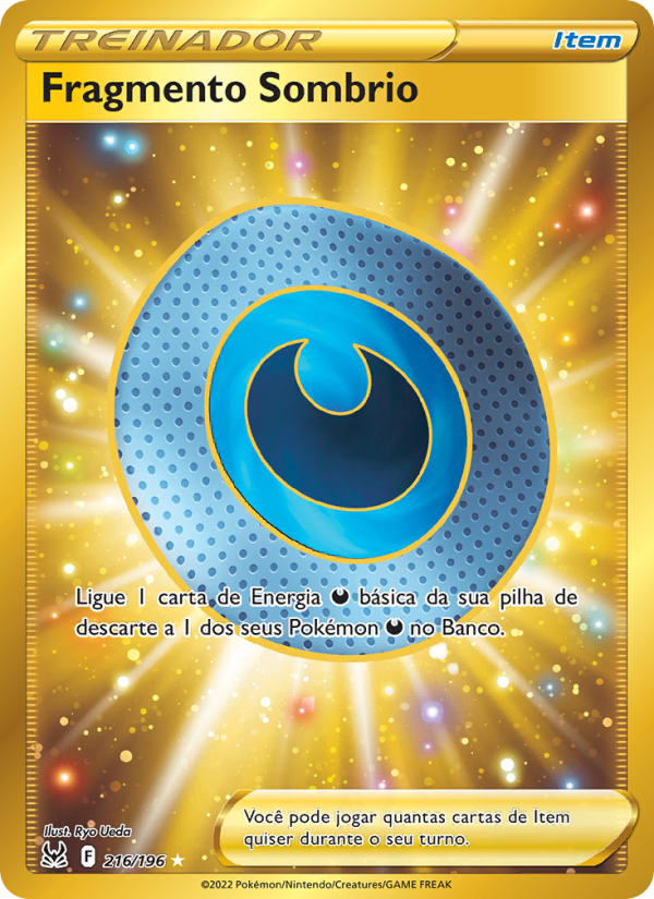 Fragmento Sombrio 216 — Origem Perdida (Portuguese Pokémon TCG card)