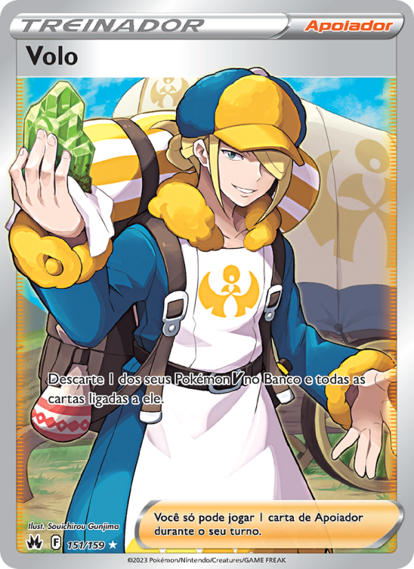 Volo 151 — Realeza Absoluta (Portuguese Pokémon TCG card)