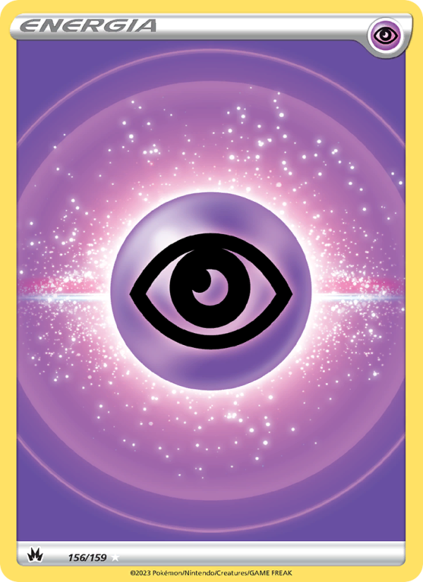 Energia Psíquica 156 — Realeza Absoluta (Portuguese Pokémon TCG card)