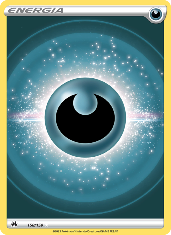 Energia Noturna 158 — Realeza Absoluta (Portuguese Pokémon TCG card)