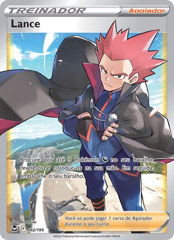 Lance 192 — Tempestade Prateada (Portuguese Pokémon TCG card)