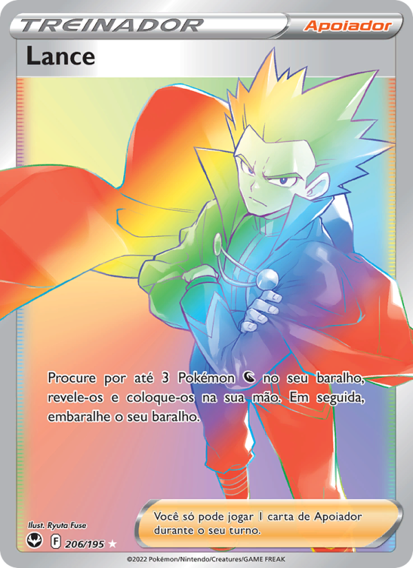 Lance 206 — Tempestade Prateada (Portuguese Pokémon TCG card)